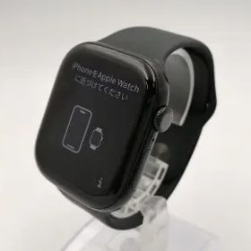 【中古】Apple Apple Watch Series10 46mm GPS ジェットブラックアルミニウムケース/ブラックスポーツバンド (S/M) MWWP3J/A【ECセンター