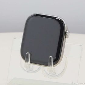 (中古)Apple Apple Watch Series 10 GPS + Cellular 46mm ナチュラルチタニウムケース バンド無し(262-ud)