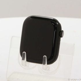 (中古)Apple Apple Watch Series 10 GPS 46mm ジェットブラックアルミニウムケース バンド無し(251-ud)