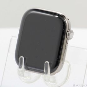 (中古)Apple Apple Watch Series 10 GPS + Cellular 46mm ナチュラルチタニウムケース バンド無し(276-ud)