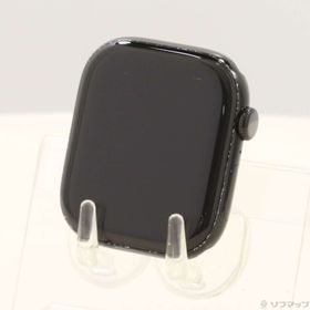 (中古)Apple Apple Watch Series 10 GPS 46mm ジェットブラックアルミニウムケース バンド無し(198-ud)