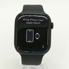 【中古】Apple Apple Watch Series10 46mm Cellular ジェットブラックアルミニウムケース/ブラックスポーツバンド (S/M) MWY33J/A【ECセ