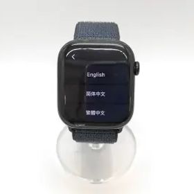 【中古】Apple Apple Watch Series10 46mm Cellular ジェットブラックアルミニウムケース/インクスポーツループ MWY53J/A【ECセンター】
