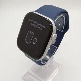 【中古】Apple Apple Watch Series10 46mm Cellular シルバーアルミニウムケース/デニムスポーツバンド (M/L) MWY13J/A【ECセンター】保