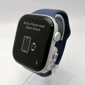 【中古】Apple Apple Watch Series10 46mm Cellular シルバーアルミニウムケース/デニムスポーツバンド (S/M) MWY03J/A【ECセンター】保