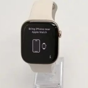 【中古】Apple Apple Watch Series10 46mm Cellular ゴールドチタニウムケース/スターライトスポーツバンド (M/L) MWYY3J/A【大須アメ横