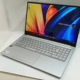 【中古】ASUS VivoBook 15X OLED M1503QA M1503QA-L1048W トランスペアレントシルバー【R7 5800H 16G 512G(SSD) WiFi 15OLED(1920x1080)