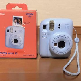 instax mini 12 パステルブルー チェキ