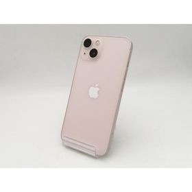 【中古】Apple 国内版 【SIMフリー】 iPhone 13 256GB ピンク MLNK3J/A【なんば】保証期間１ヶ月【ランクC】