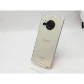 【中古】SHARP docomo 【SIMフリー】 AQUOS R8 クリーム 8GB 256GB SH-52D【府中ル・シーニュ】保証期間1ヶ月【ランクB】