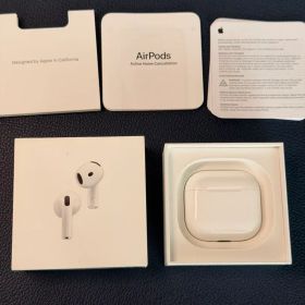 AirPods 4 ANC ノイズキャンセリング Apple 箱付き