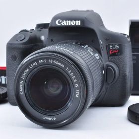 【2ヶ月保証付き】Canon EOS Kiss X8i EF-S 18-55mm レンズキット 24.2MP デジタル一眼レフ＃1995