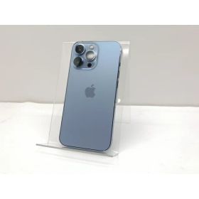 【中古】Apple SoftBank 【SIMフリー】 iPhone 13 Pro 128GB シエラブルー MLUK3J/A【川越クレアモール】保証期間1ヶ月【ランクC】