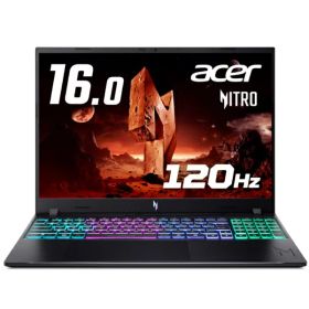 ACER｜エイサー ゲーミングノートパソコン Nitro V 16(RTX 5060) オブシディアンブラック ANV16-I31-N73Z56 [16.0型 /Windows11 Home /intel Core 7 /メモリ：32GB /SSD：1TB]