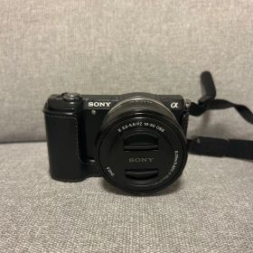 SONY a5000 ソニーミラーレス ブラック カバー付き