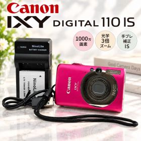 Canon IXY DIGITAL 110 IS ピンク コンデジ 動作品