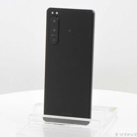 〔中古〕SONY(ソニー) Xperia 5 IV 256GB ブラック XQ-CQ44-B2JPCX0 SIMフリー〔352-ud〕