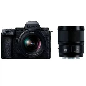 パナソニック【今なら5年延長保証加入が無料】LUMIX DC-S5M2XW ダブルレンズキット フルサイズ一眼カメラ DC-S5M2XW【ミラーレス一眼カメラ】【KK9N0D18P】