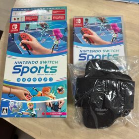 Nintendo Switch Sports 新品のレッグバンド付き