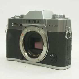【中古】(フジフイルム) FUJIFILM X-T30 ボデイ シルバー