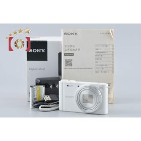 【中古】SONY ソニー Cyber-shot DSC-WX350 ホワイト コンパクトデジタルカメラ 元箱付き 多言語対応