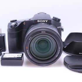 【極美品】SONY Cyber-shot RX10IV ブラック 1.0型積層型CMOSセンサー 光学ズーム25倍(24-600mm) 可動式液晶モニター 4K動画記録 DSC-RX10M4 ソニー コンパクトデジタルカメラ