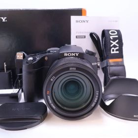 【美品】SONY Cyber-shot RX10IV ブラック 1.0型積層型CMOSセンサー 光学ズーム25倍(24-600mm) 可動式液晶モニター 4K動画記録 DSC-RX10M4 ソニー コンパクトデジタルカメラ