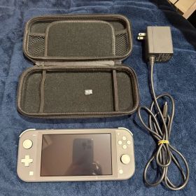 Nintendo Switch Lite 本体 グレー SDカード付き