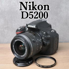 ショット数少なめ☘️Nikon D5200⭐️スマホ転送 一眼レフカメラ ニコン