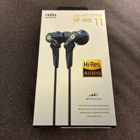radius HP-NHR11 ハイレゾ対応イヤホン