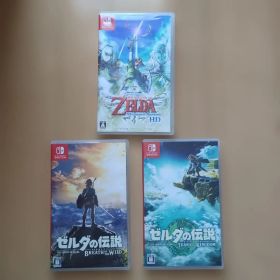 ゼルダの伝説3本セット（スカウォ・ブレワイ・ティアキン）