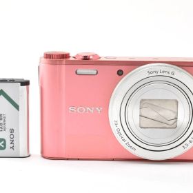 良品 SONY DSC-WX350 ピンク よ０１９