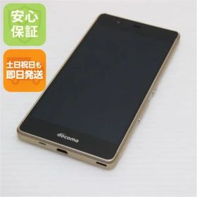 超美品 F-03H arrows SV ゴールド 即日発送 スマホ DoCoMo 富士通 本体 白ロム 土日祝発送OK