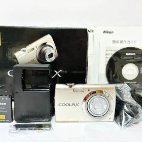 【付属品完備・返品保証】 ニコン Nikon COOLPIX S230 シルバー