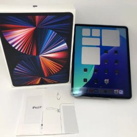 ◆Apple iPad Pro 12.9インチ 第5世代 128GB MHR43J/A スペースグレイ KDDI系 箱付き 中古◆21973★