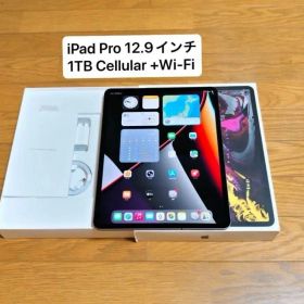 iPad Pro 12.9 スペースグレー 1TB 新品 165,000円 中古 68,000円