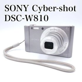 SONY Cyber-shot DSC-W810 グレー コンデジ デジカメ