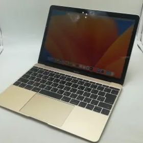 【中古】Apple MacBook 12インチ CTO (Mid 2017) ゴールド Core i5 (1.3G)/8G/512G(SSD)/intel HD 615【OSU301】保証期間１ヶ月【ランクC