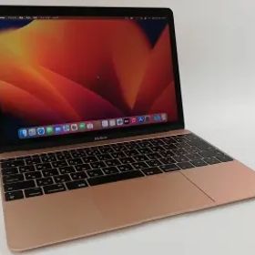 【中古】Apple MacBook 12インチ CoreM3:1.2GHz 256GB ゴールド MNYK2J/A (Mid 2017)【大阪本店】保証期間１ヶ月【ランクC】