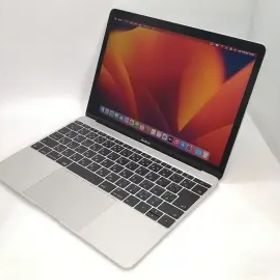 【中古】Apple MacBook 12インチ CoreM3:1.2GHz 256GB シルバー MNYH2J/A (Mid 2017)【高崎モントレー】保証期間１ヶ月【ランクC】