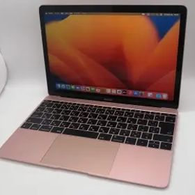 【中古】Apple MacBook 12インチ CoreM3:1.2GHz 256GB ローズゴールド MNYM2J/A (Mid 2017)【三宮センター】保証期間１ヶ月【ランクC】
