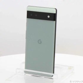 【中古】GOOGLE(グーグル) Google Pixel 6a 128GB セージ GB17L au SIMフリー 【276-ud】
