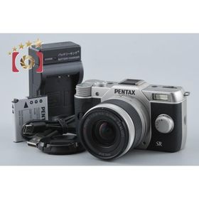 【中古】PENTAX ペンタックス Q10 ズームレンズキット シルバー シャッター回数僅少