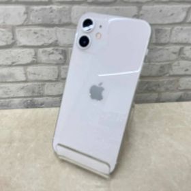 SoftBank【SIMロック解除済】MGDM3J/A iPhone 12 Mini 128GB ホワイト SoftBank 3ヶ月保証