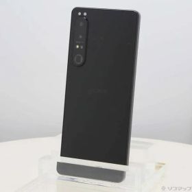 ソフマップ 〔中古品〕 Xperia 1 IV 256GB ブラック SOG06 au SIMフリー【352】