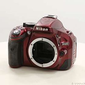 NIKON D5200 ボディ (レッド)