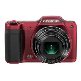 OLYMPUS デジタルカメラ STYLUS SZ-15 1600万画素 光学24倍ズーム 広角25mm レッド SZ-15 RED
