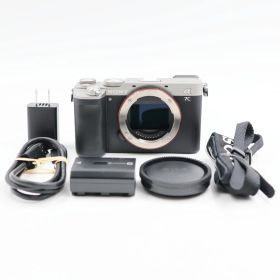 ■シャッター数20074枚！極上品■ SONY α7C ボディ シルバー ミラーレス一眼カメラ ILCE-7C S ソニー