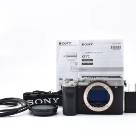 ■1020ショットのほぼ新品■ SONY ソニー α7C ILCE-7C シルバー #G114