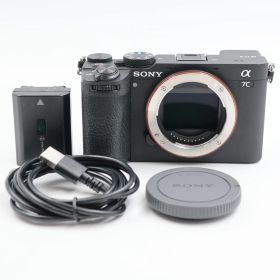 ■シャッター数15066枚！良品■ SONY α7C II ボディ ブラック ミラーレス一眼カメラ ILCE-7CM2 ソニー